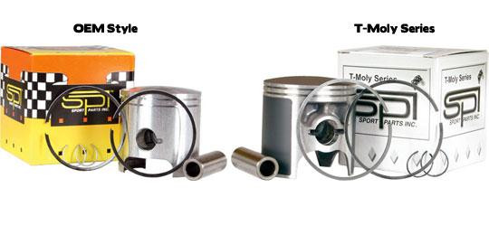 PARTS UNLIMITED Piston Assembly - Yamaha - Standard, 09-826
