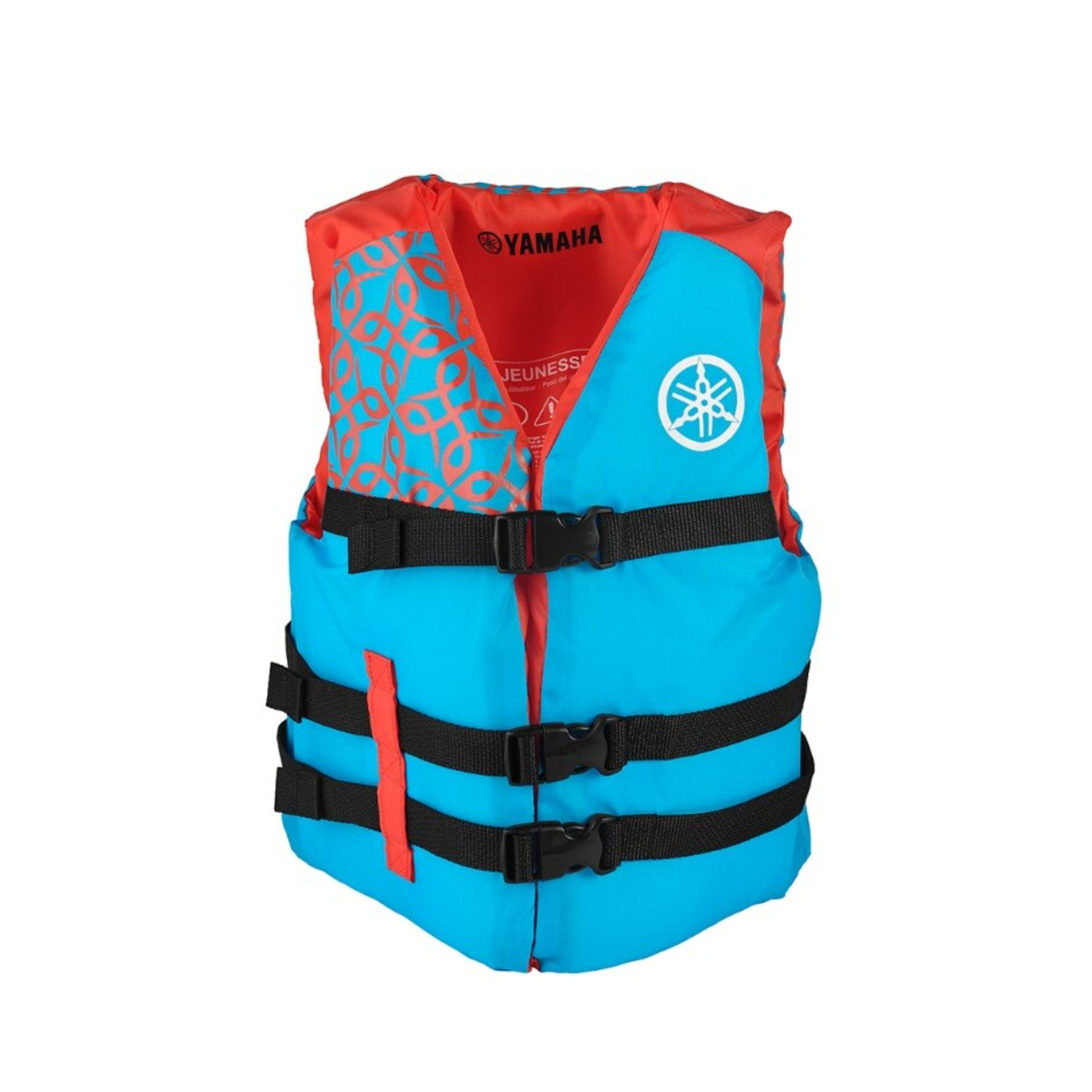 Yamaha New OEM Youth 22V3B Value Nylon PFD, One Size, MAY-22V3B-OR-YT