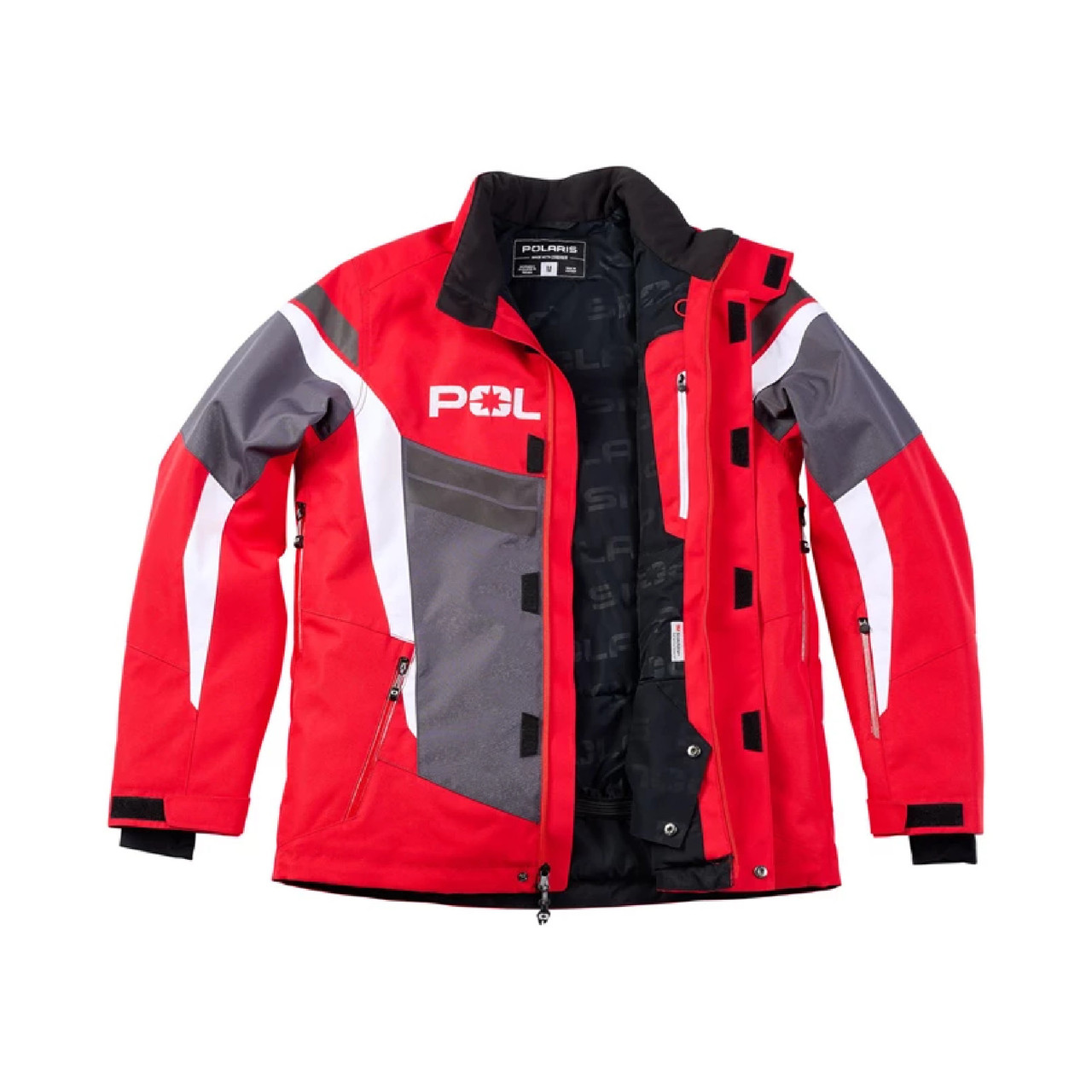 Polaris New OEM, Men's Medium Durable TECH54 Northstar Jacket, Red, 286450503