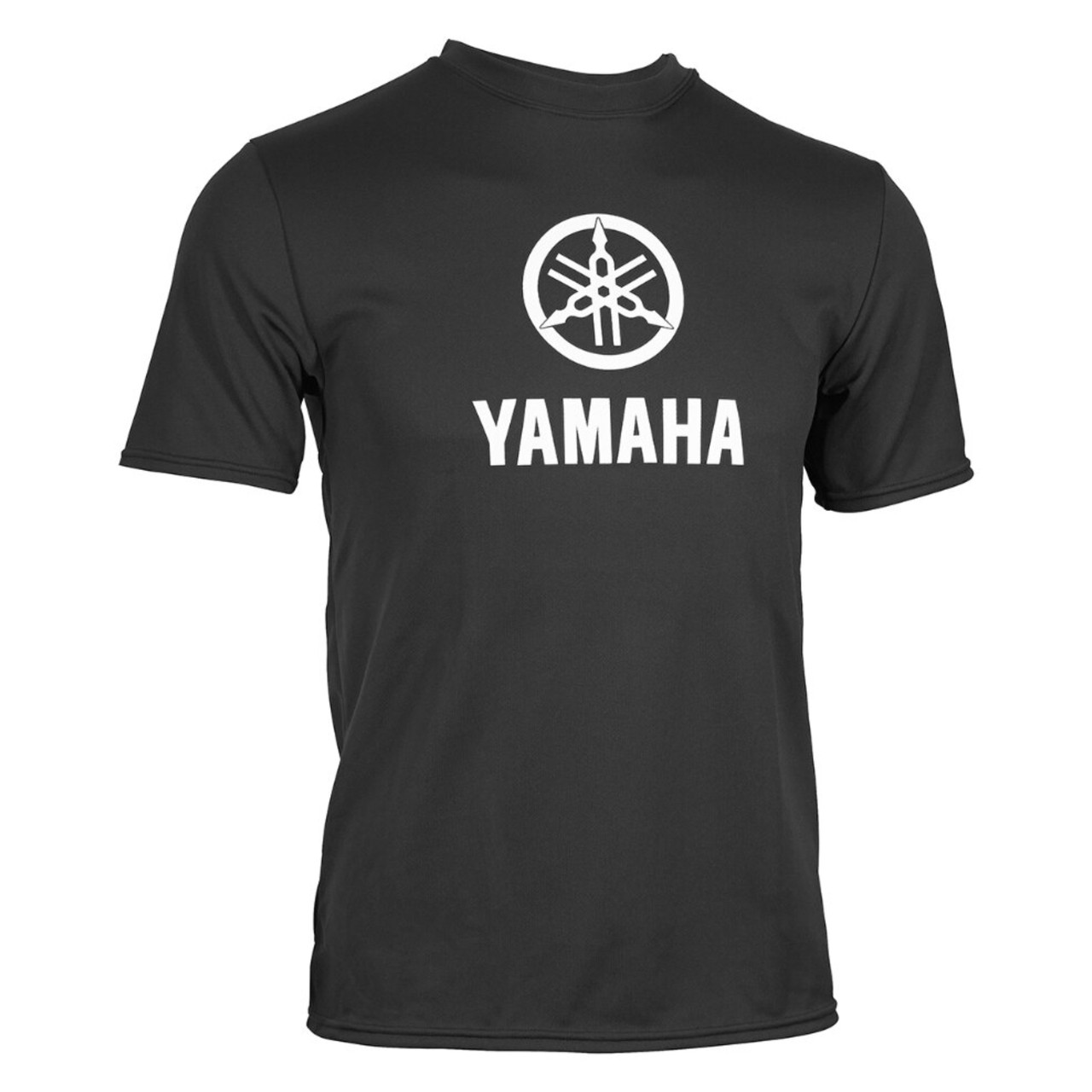 Yamaha New OEM Men's Quick-Dry Ride Shirt, Medium, MAR-15SRS-BK-MD
