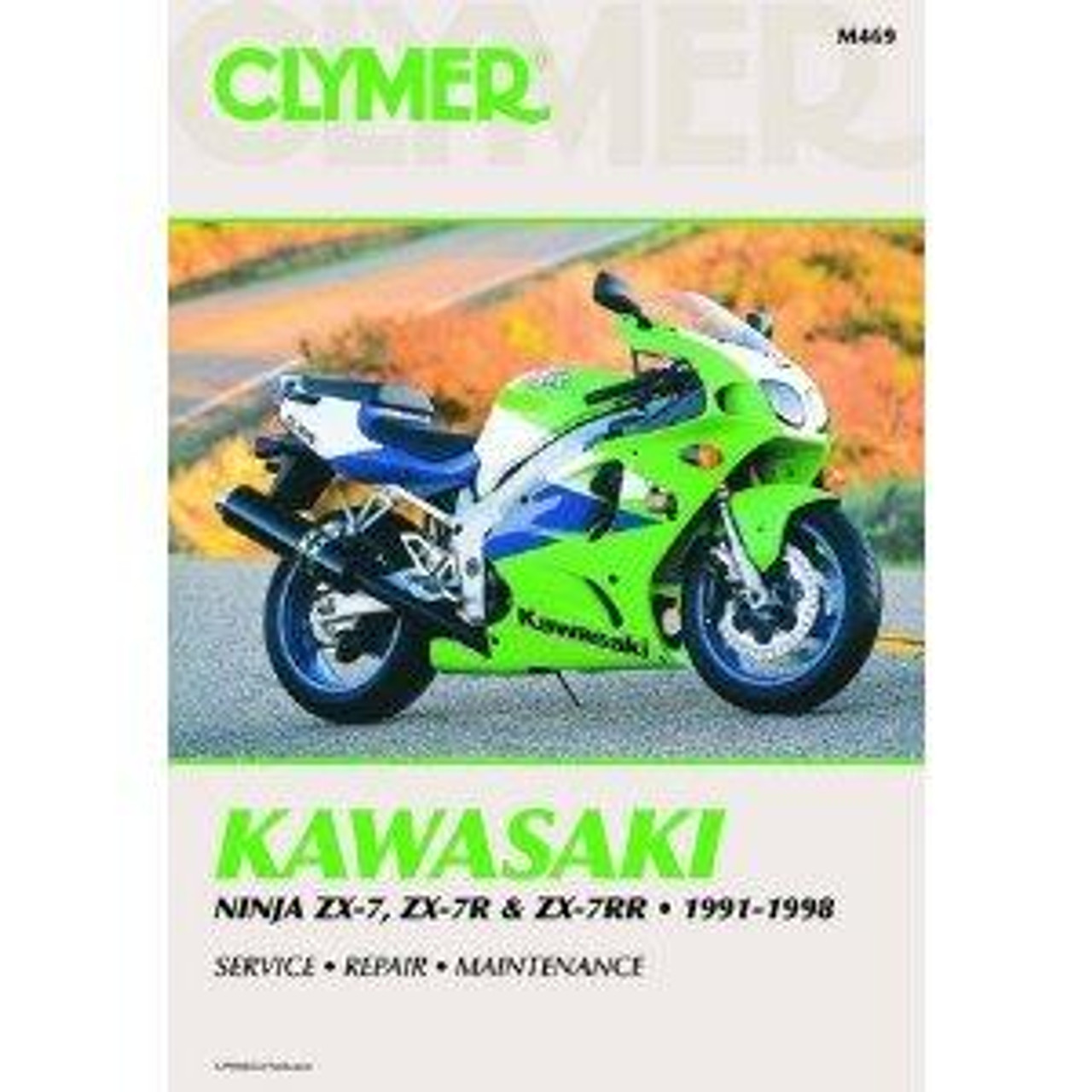 Clymer New Manual - Kawasaki Zx7 Ninja, M469