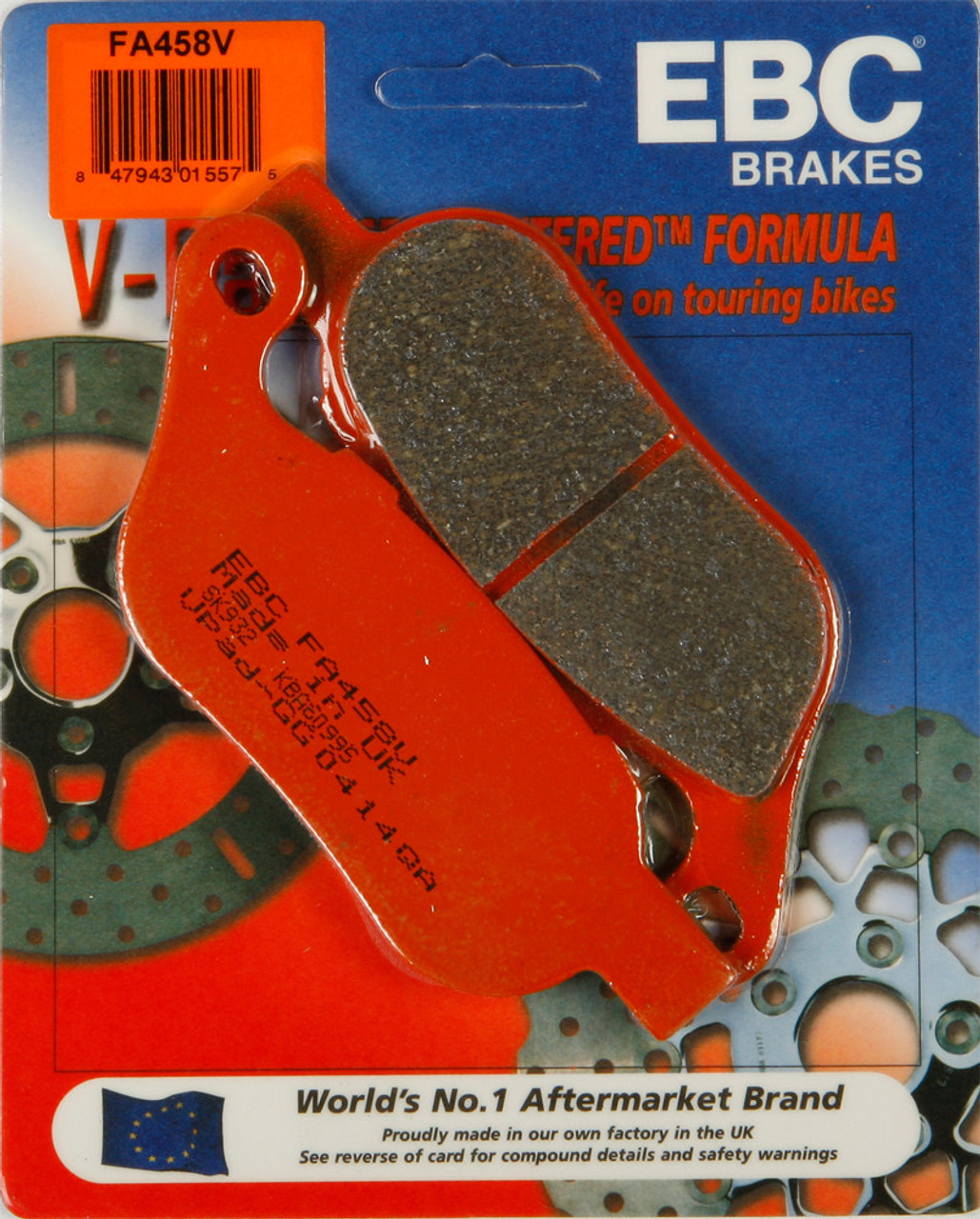 Ebc New Semi-Sintered Brake Pads, 15-458V
