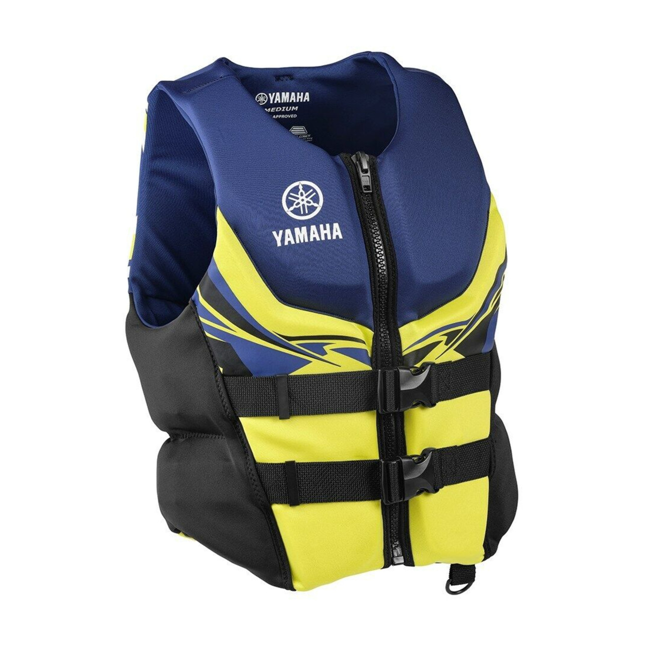 Yamaha New OEM Men's 22VNE Neoprene 2-Buckle PFD, Small, MAR-22VNE-BL-SM