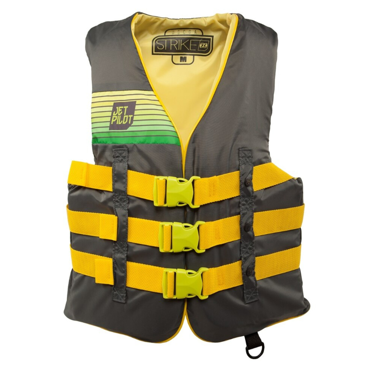 Yamaha New OEM Men's JetPilot® Strike 19214 Nylon PFD, 3X-Large, WJP-19214-GY-3X