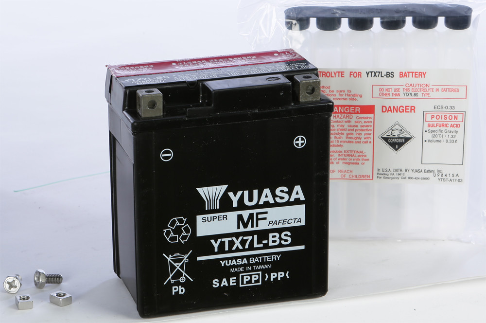 YUASA AGM Maintenance Free Battery, 49-1957