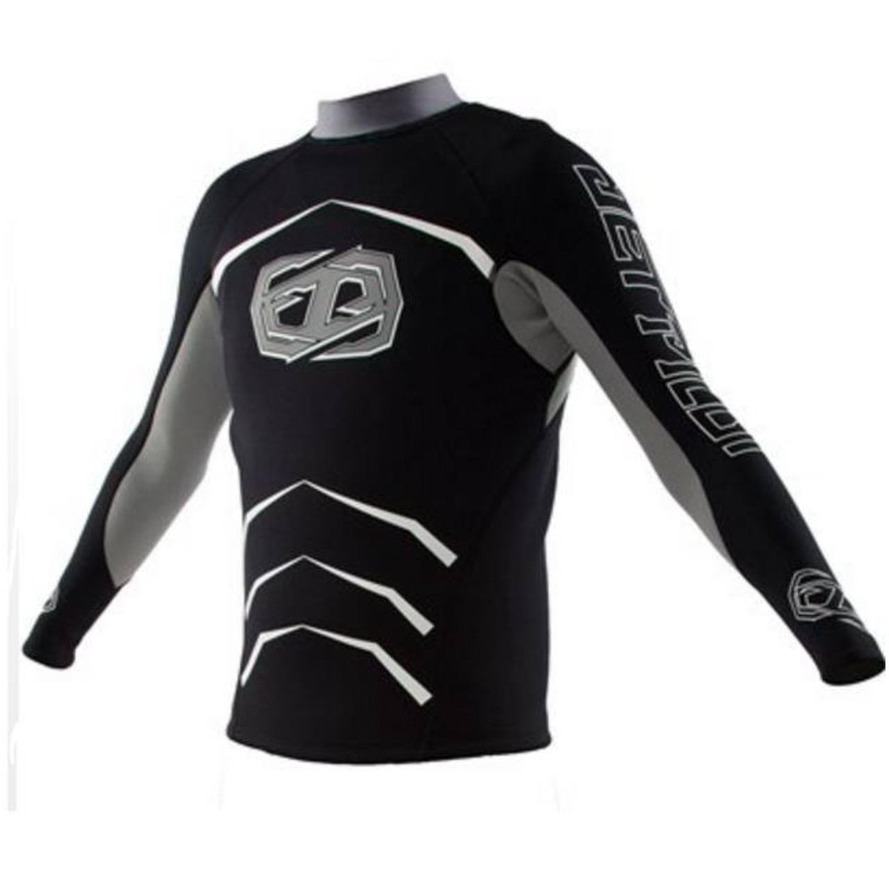 Yamaha New OEM Men's JetPilot Apex Race Jacket Wetsuit, Small, WJP-16142-BK-SM