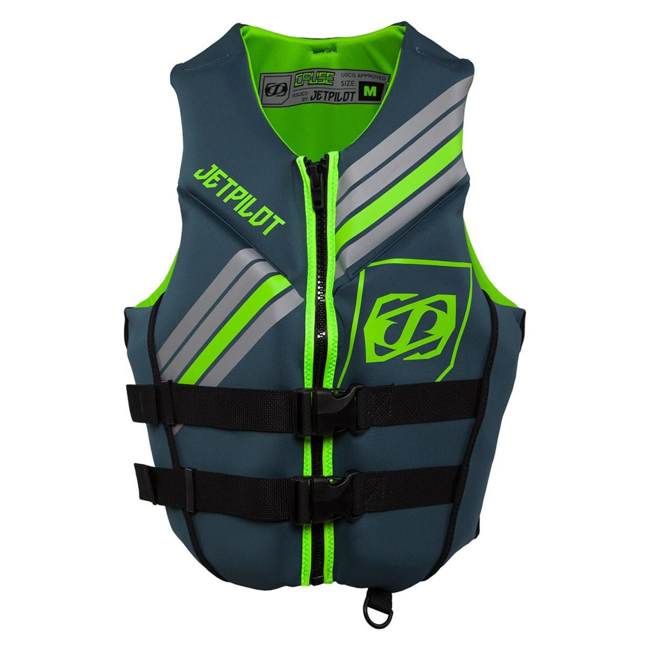 Yamaha New OEM Men's JetPilot® Cause 19234 PFD, X-Large, WJP-19234-GN-XL