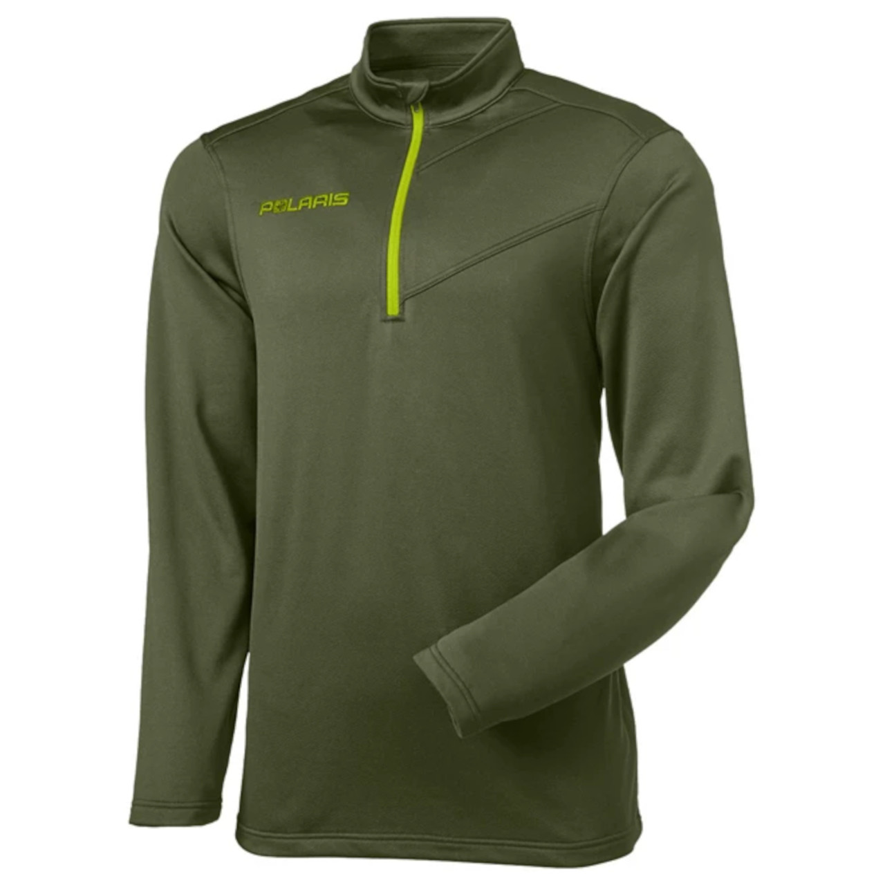 Polaris New OEM, Men's Extra Large Poly Tech Quarter Zip, 286452309