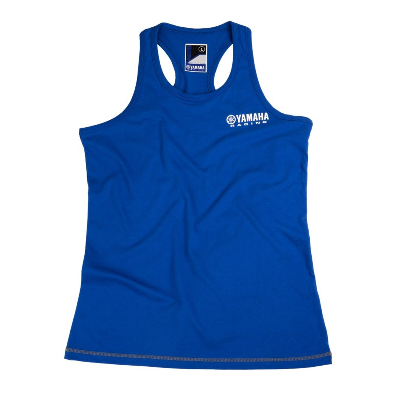 Yamaha New OEM Women's Paddock Blue Essentials Tank, 2X-Large, CRW-20TPE-BL-2X