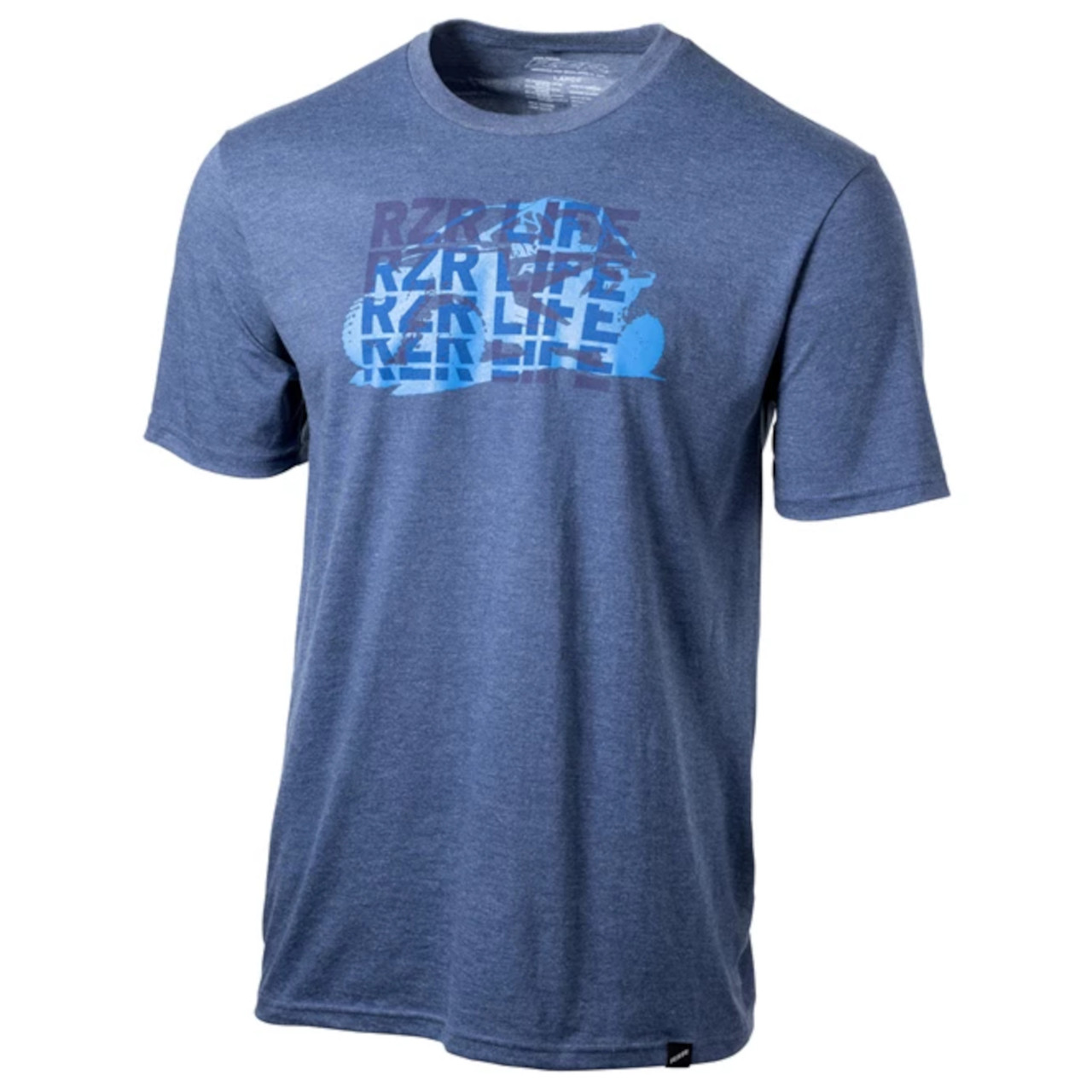 Polaris New OEM, Men's 2XL Polyester Cotton Rayon RZR Life Tee 286472712