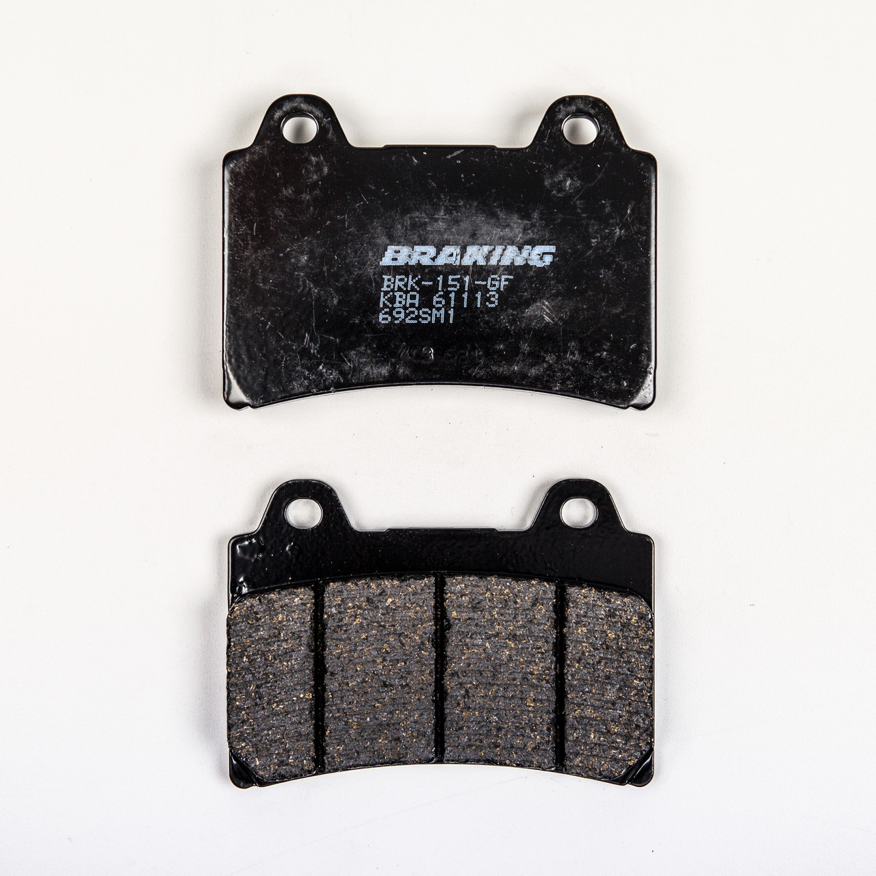 BRAKING Semi-Metallic Brake Pads, 31-692S BRAKING Semi-Metallic Brake Pads, 31-692S