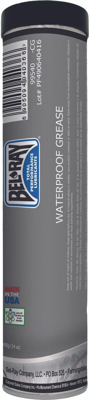 Bel-Ray New Waterproof Grease, 840-1101