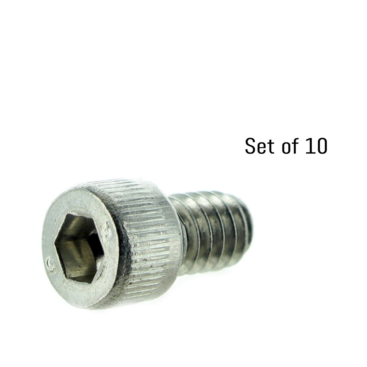 Sea-Doo New OEM Socket Screw (1/4") Set Of 10, 204100127
