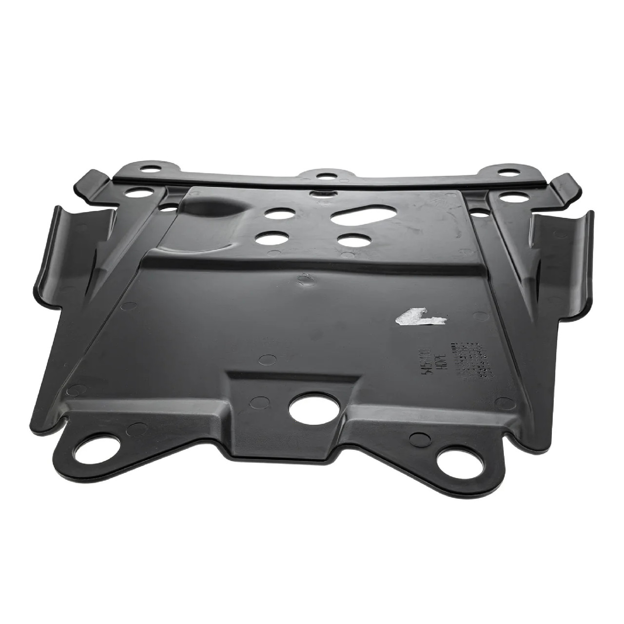 Polaris OEM Gloss Black Rear Skid Plate, 5456433-070