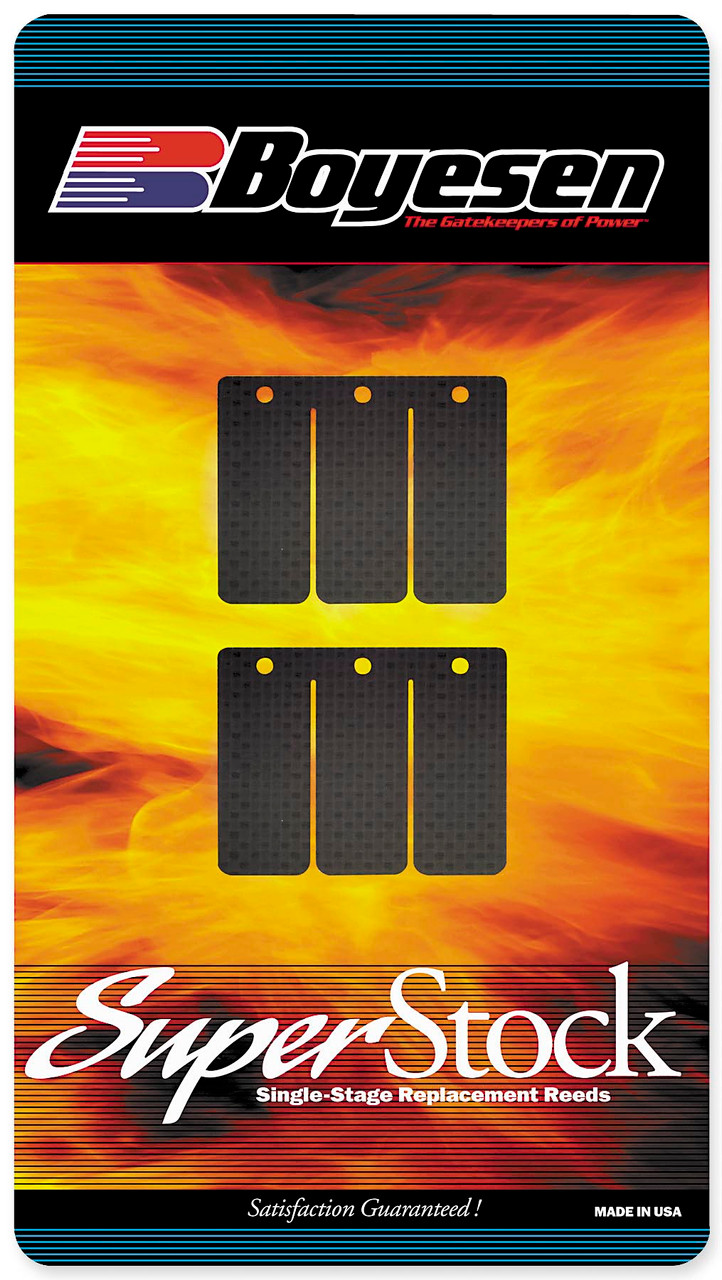 BOYESEN Single-Stage Reed - Carbon Fiber - Rm125 '90-'07, SSC021