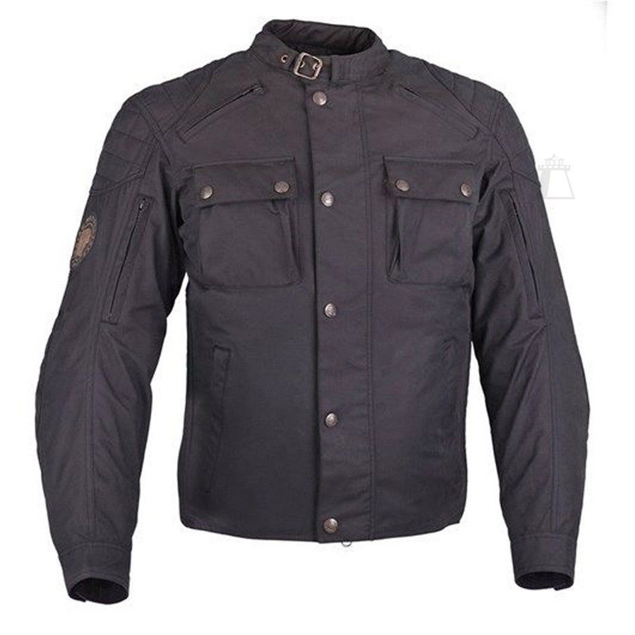 Indian New OEM Men's Textile Benjamin Jacket Medium, Black, 286382803