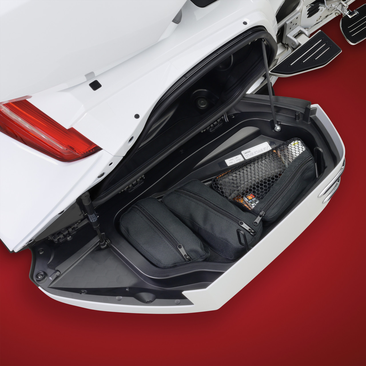 Show Chrome Accessories Saddlebag Lid Organizer Gl1800, HG18SBO