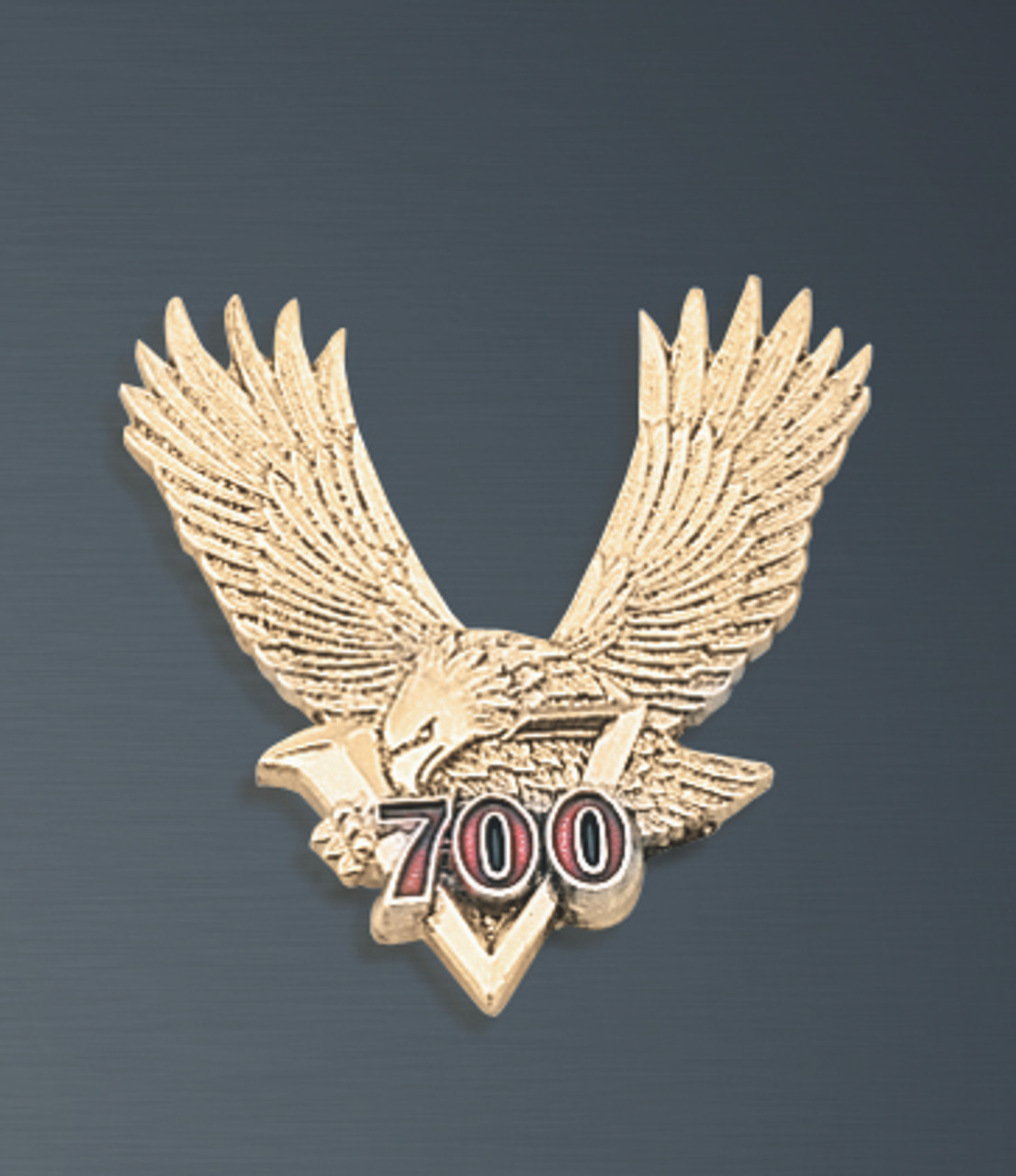 Show Chrome Accessories 2" V700 Eagle Emblem, 2-96A