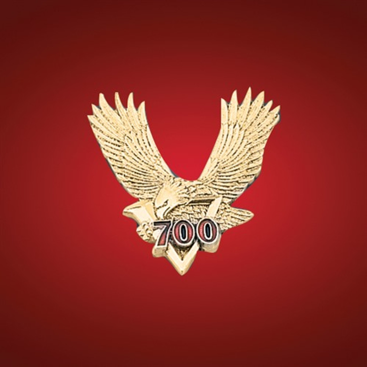 Show Chrome Accessories 2" V700 Eagle Emblem, 2-96A
