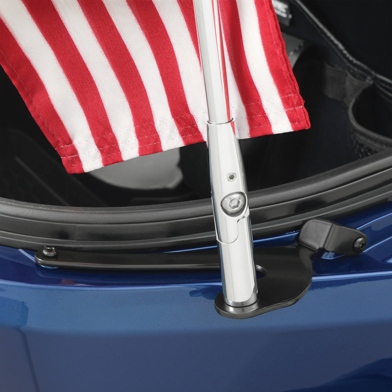 Show Chrome Accessories New Flag Pole Trunk Can-Am Rt/F3, 41-203R