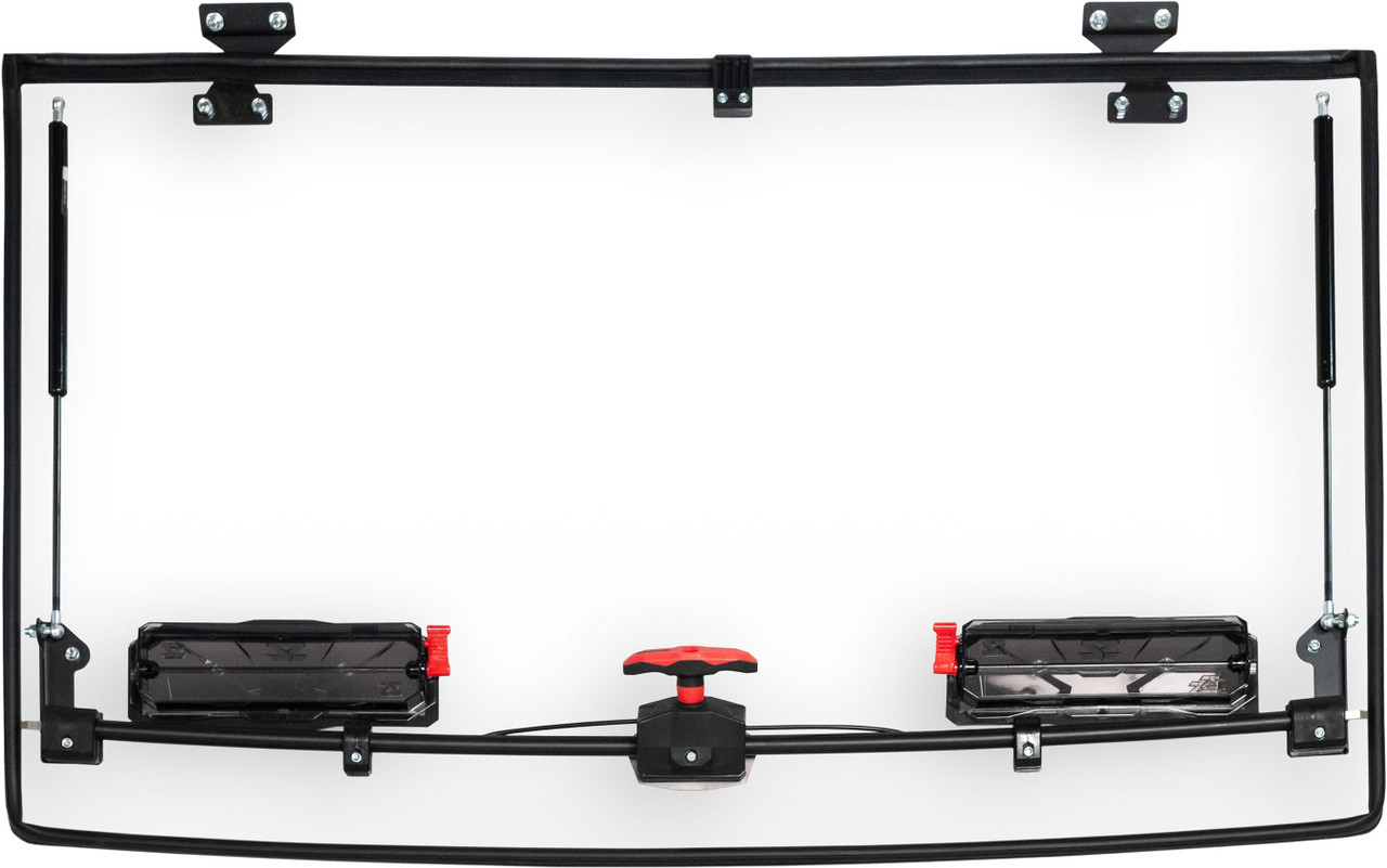 SEIZMIK Flip Up Windshield, 63-50247