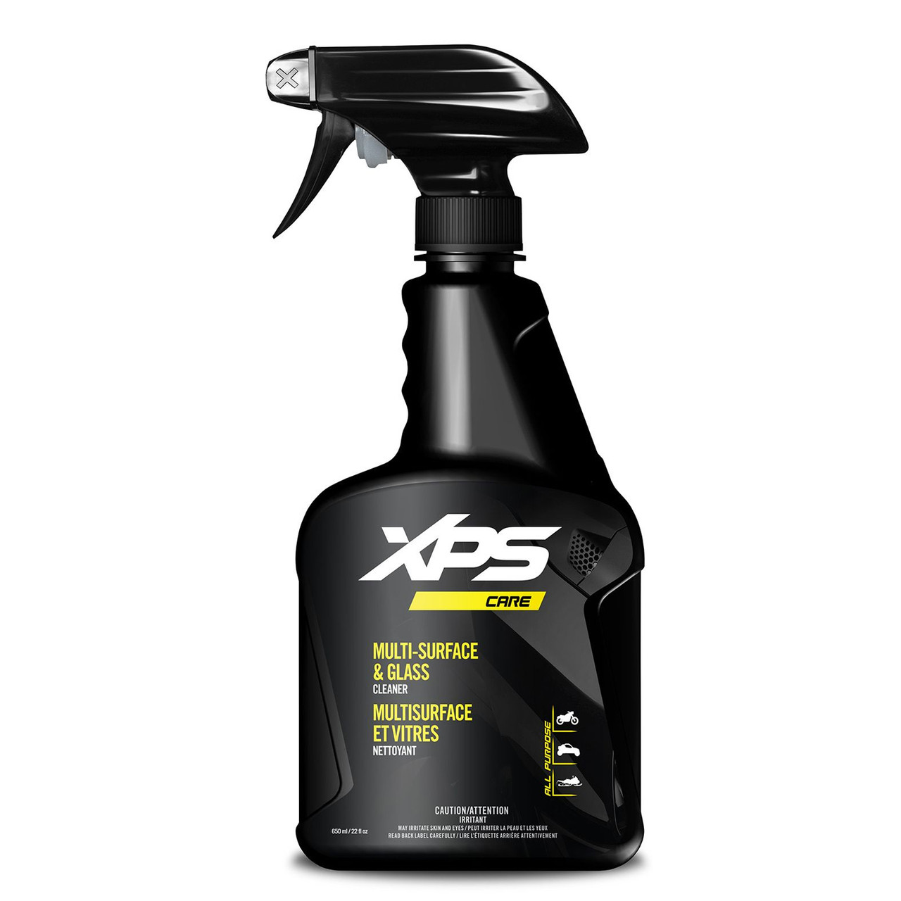 Ski-Doo New OEM 22 Fluid Ounces XPS Care Multi-Surface And Glass Cleaner, 779331