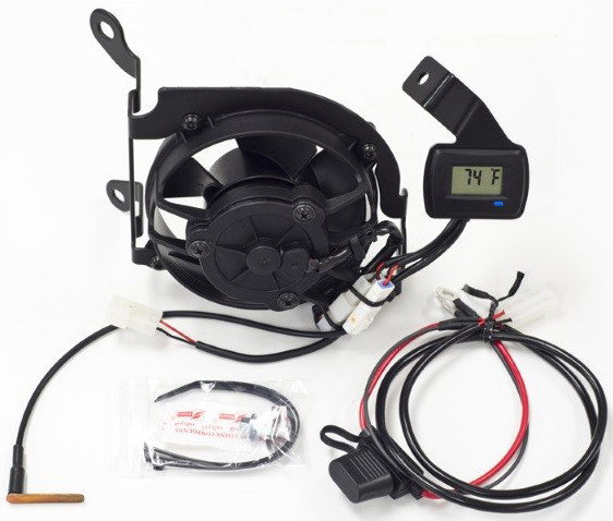 TRAIL TECH Radiator Digital Fan Kit, 665-73211