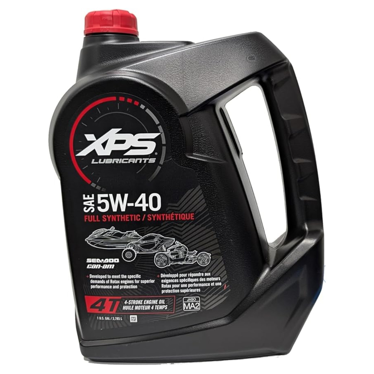 BRP New OEM 4T 5W-40 Synthetic Oil, 1 Gallon, 9779493