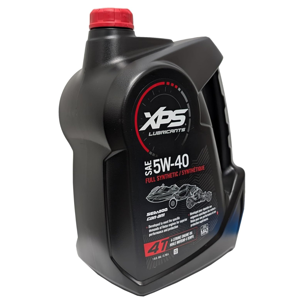 BRP New OEM 4T 5W-40 Synthetic Oil, 1 Gallon, 9779493