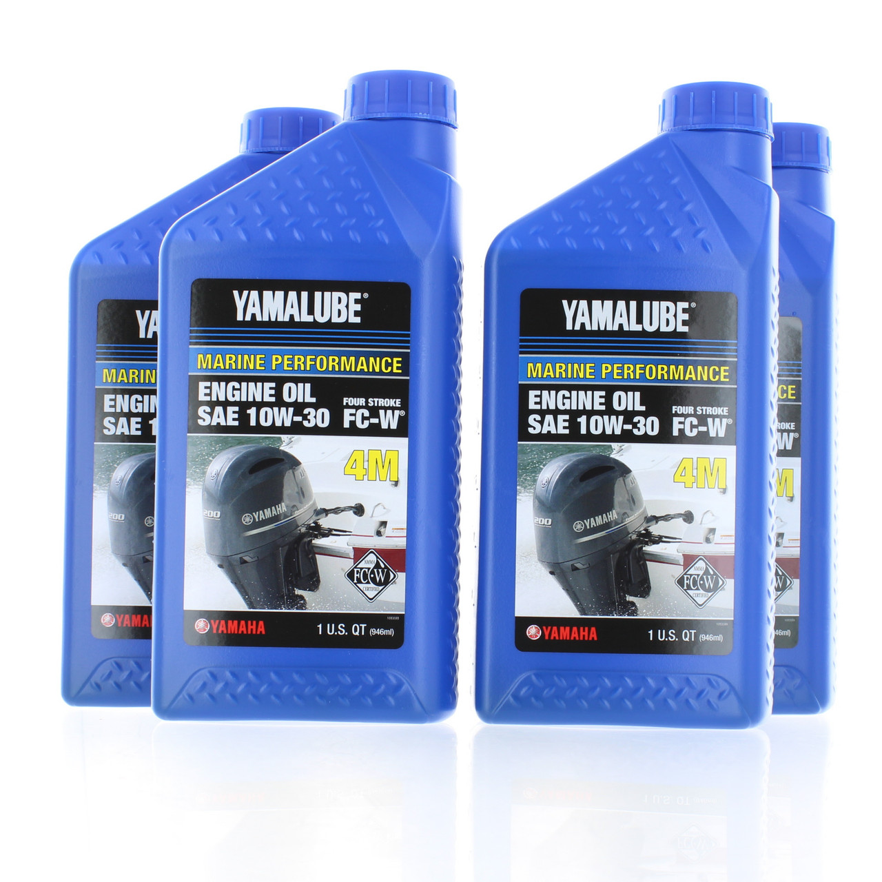 Yamaha New OEM F75-F115 Yamalube 10W30 Oil Change Kit, LUB-MRNMD-KT-11