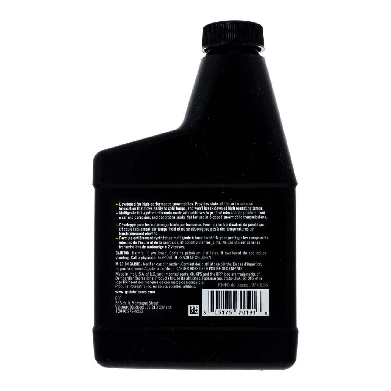 Ski-Doo OEM Synthetic Chaincase Oil 12oz Bottle Snowmobile, 9779156