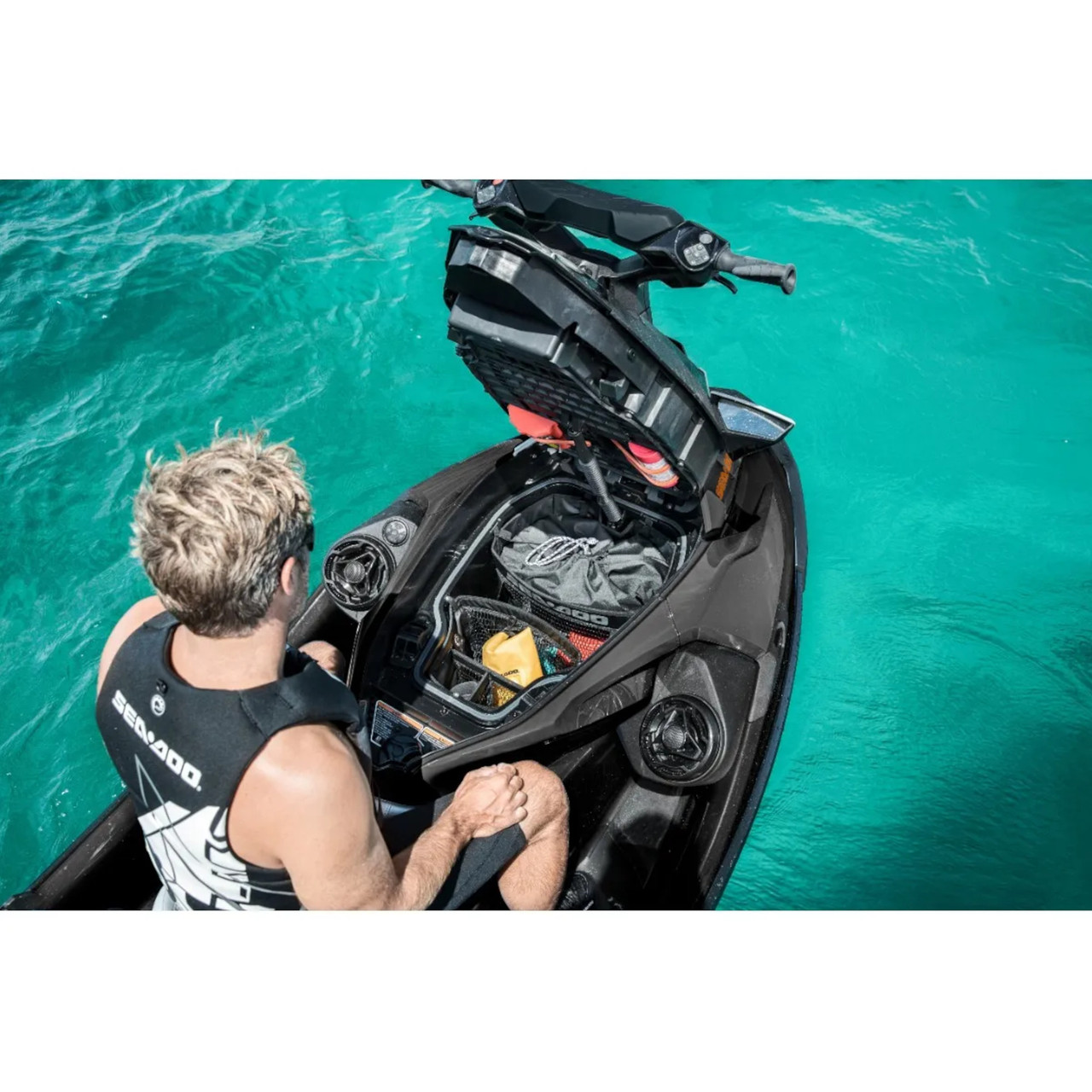 Sea-Doo New OEM, Premium-Coated Storage Bin Organizer, 295100733 295100835