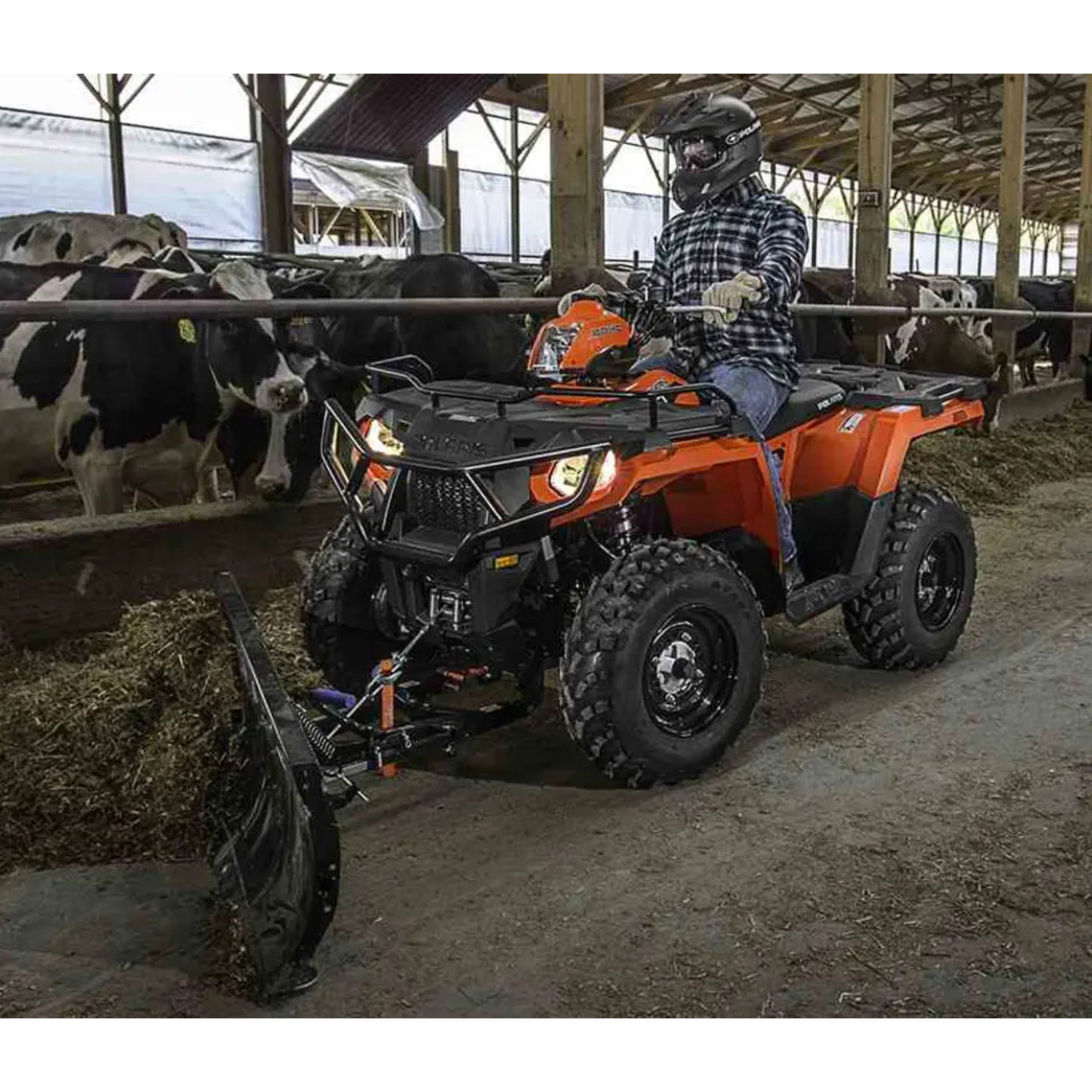 Polaris New OEM Glacier® Pro Lock & Ride Steel ATV Plow Frame, 2879630