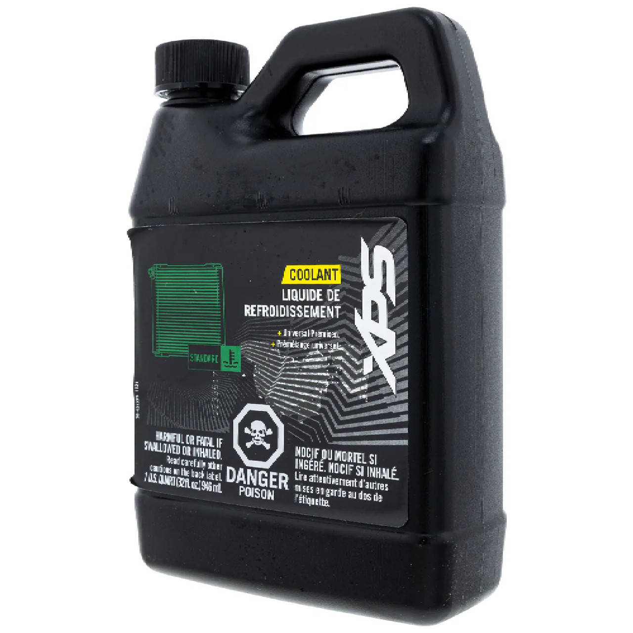 Can-Am OEM Universal Pre-Mixed Green Antifreeze Engine Coolant 1QT, 9779149