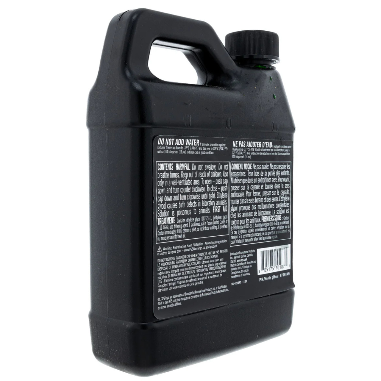 Can-Am OEM Universal Pre-Mixed Green Antifreeze Engine Coolant 1QT, 9779149