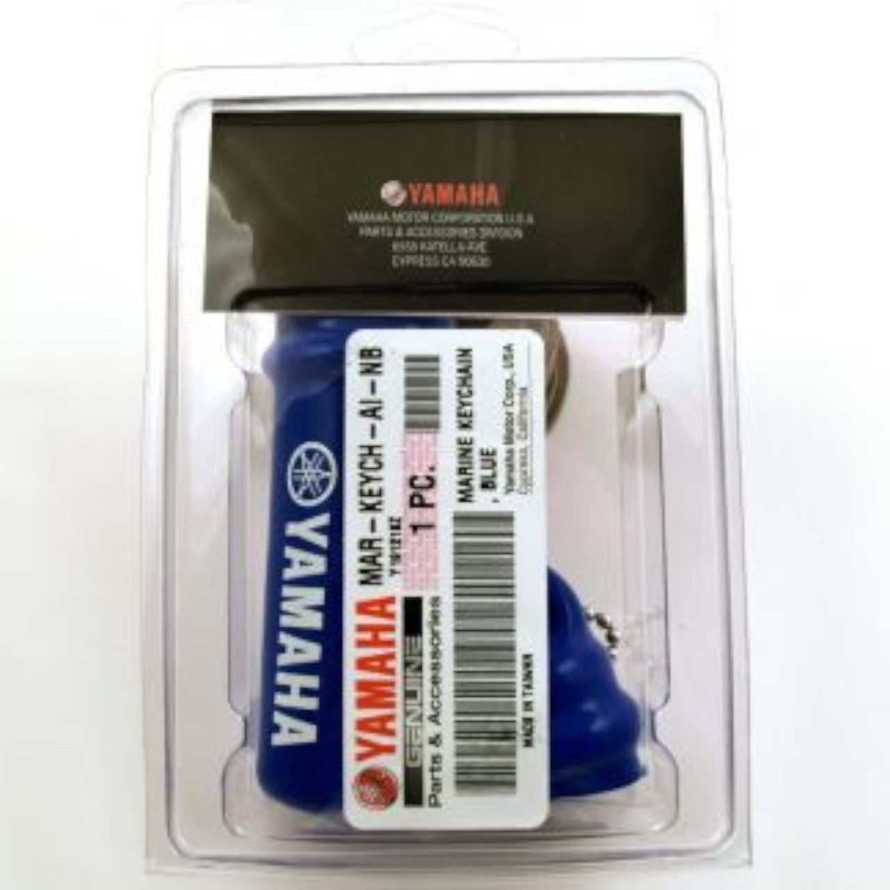 Yamaha New OEM Floating Boat PWC Key Chain Registration Holder, MAR-KEYCH-AI-NB