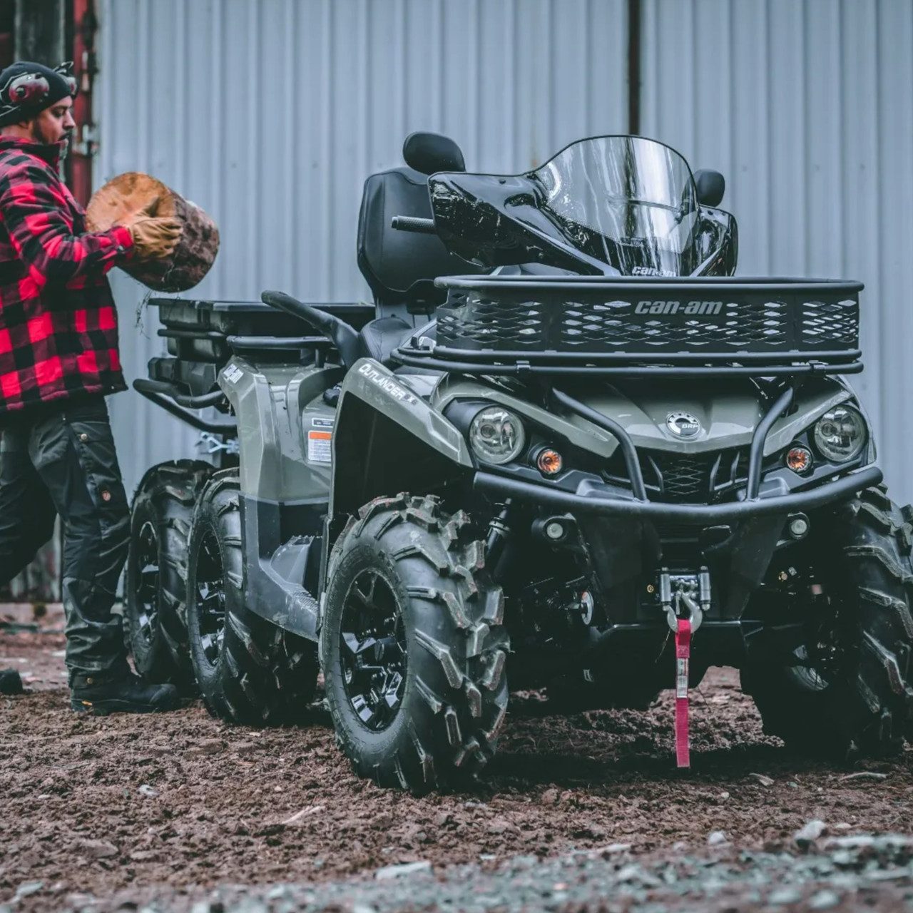 Can-Am New OEM LinQ Heavy-Duty Basket, 715001215