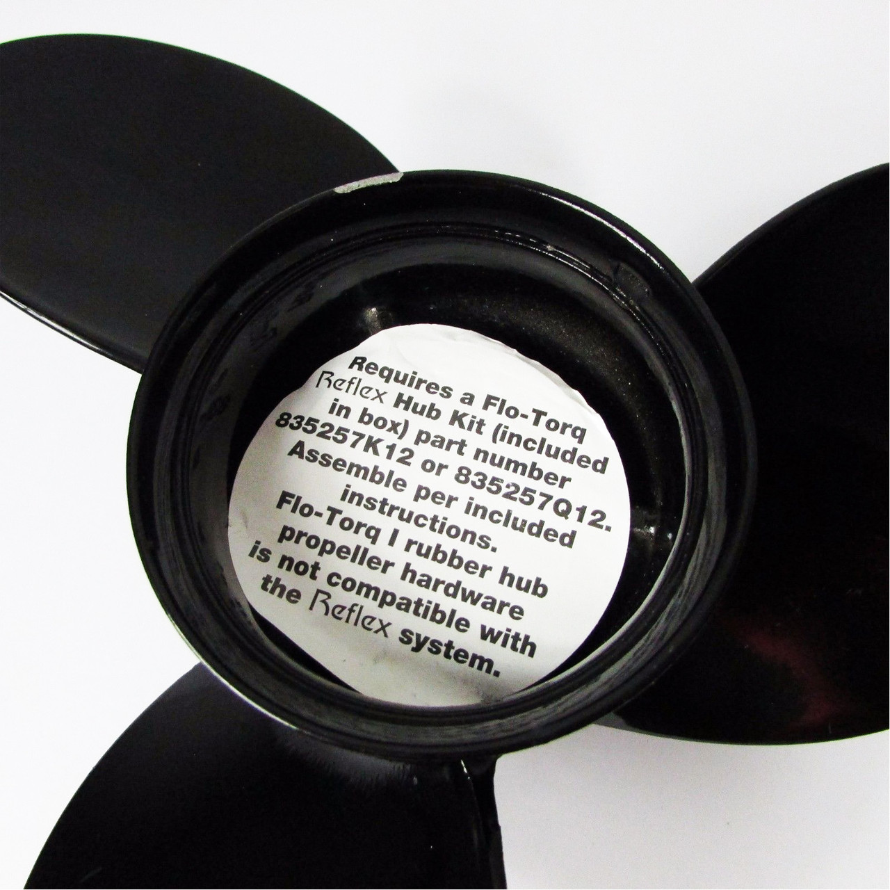 Mercury New OEM Black Max Prop 10 5/8x12 RH Aluminum, 48-73134A40