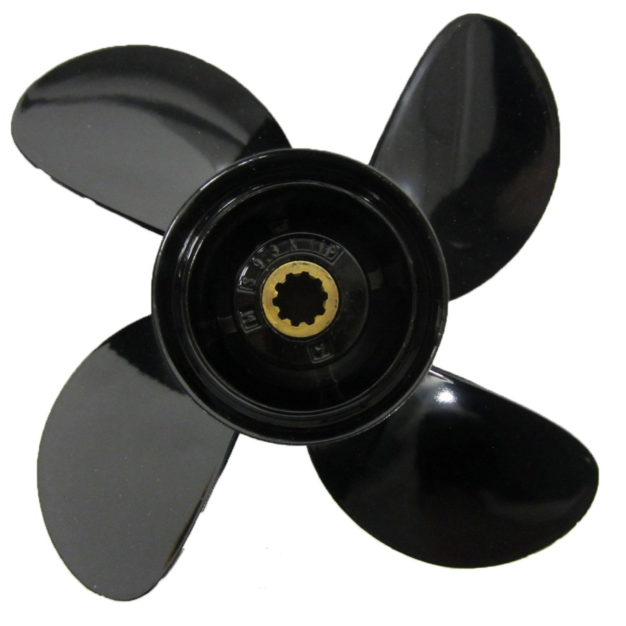 Mercury New OEM Spitfire 4 Blade Prop 9.3x11 Propeller 48-8M8026655 25hp, 30hp