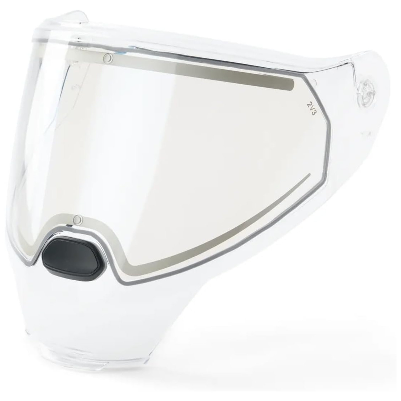 Ski-Doo New OEM, Clear Onesize Oxygen Electric Visor, 9290020000