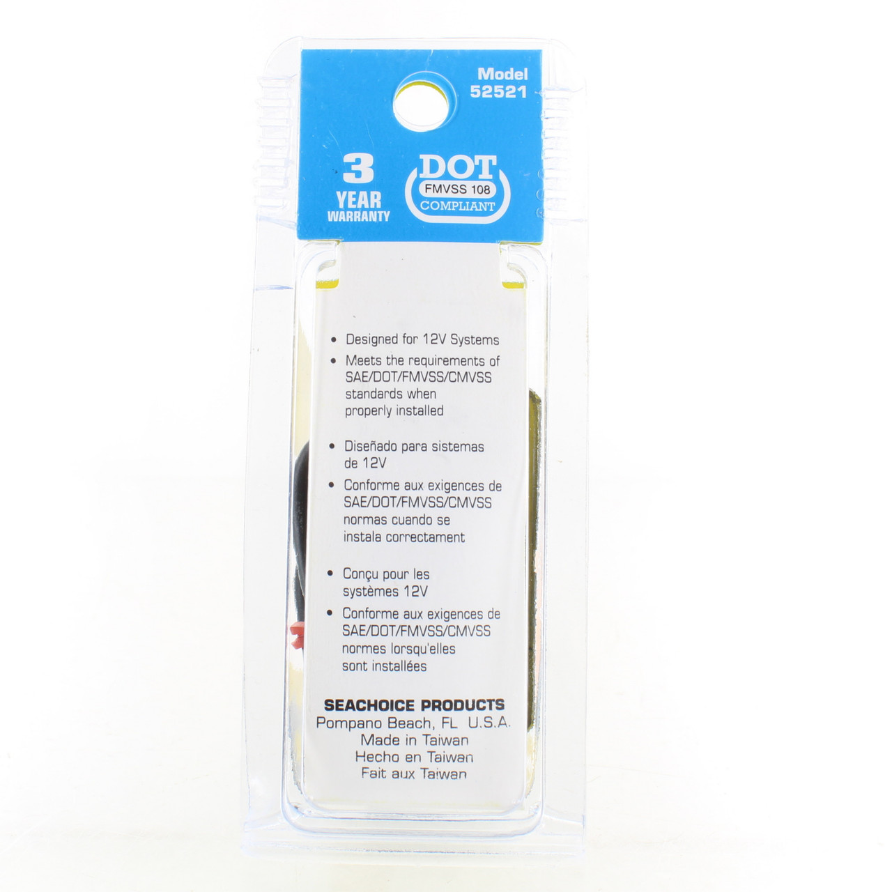 Seachoice Amber Marker Clearance Light