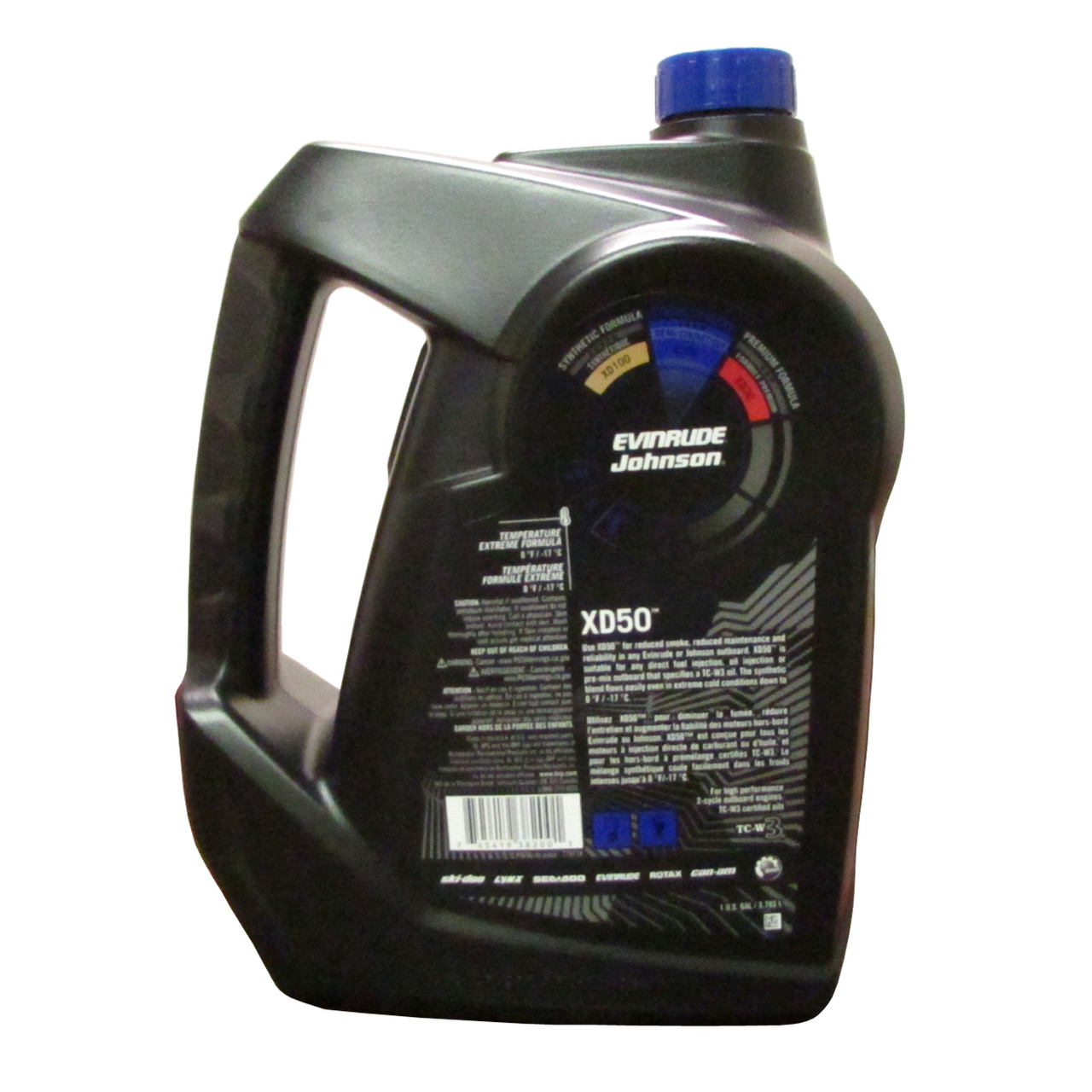 Johnson Evinrude/OMC New OEM XPS Marine XD50 Oil, Gallon, 779718, 0764354