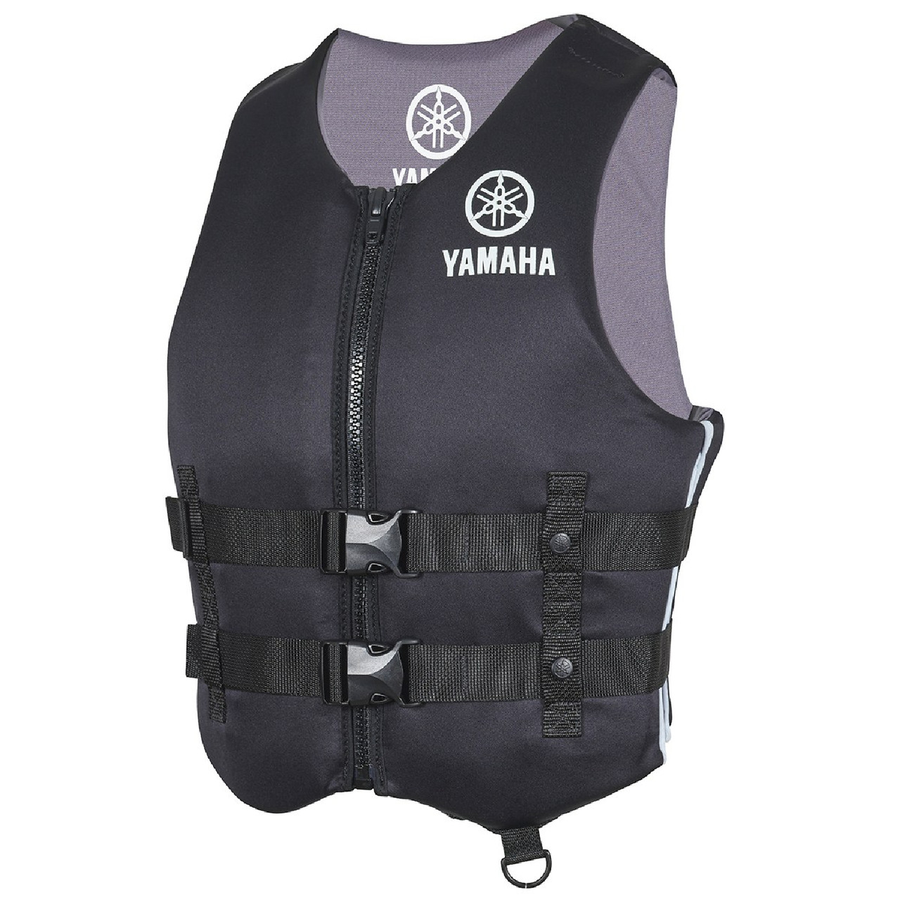 Yamaha New OEM Men's 19VVN Neoprene 2 Buckle PFD, MAR-19VVN-BK-2X
