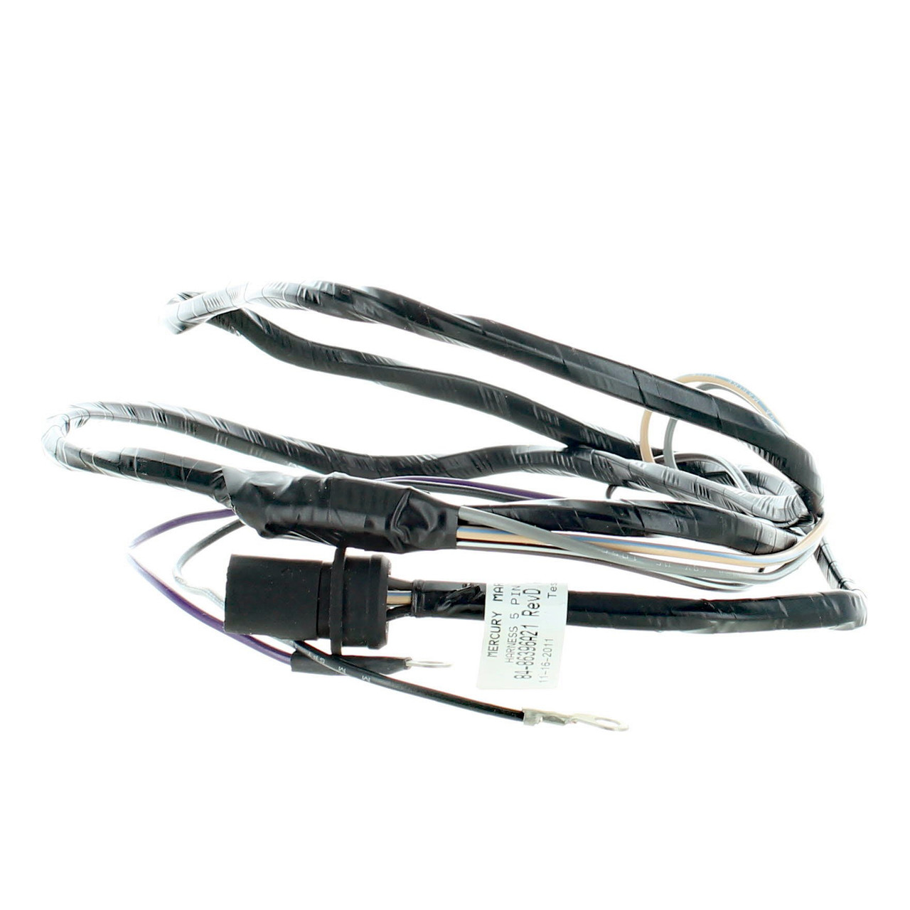 Mercury Marine New OEM Five Pin Tachometer Harness Assembly, 5 Feet, 84-86396A8