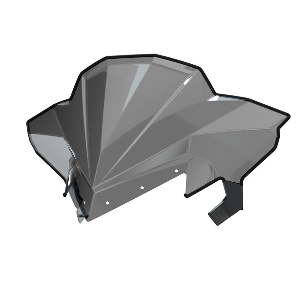 Polaris Snowmobile OEM Smoke Mid Windshield, 2884934