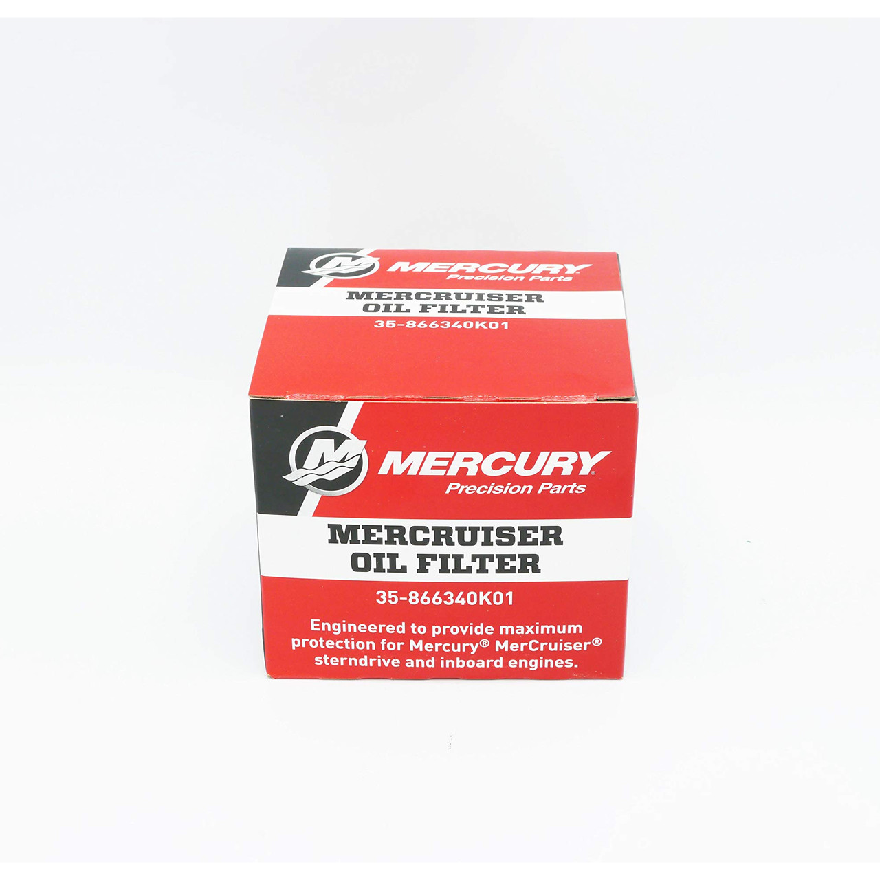 Mercury Marine Mercruiser New OEM Oil Filter Short, 35-866340K01
