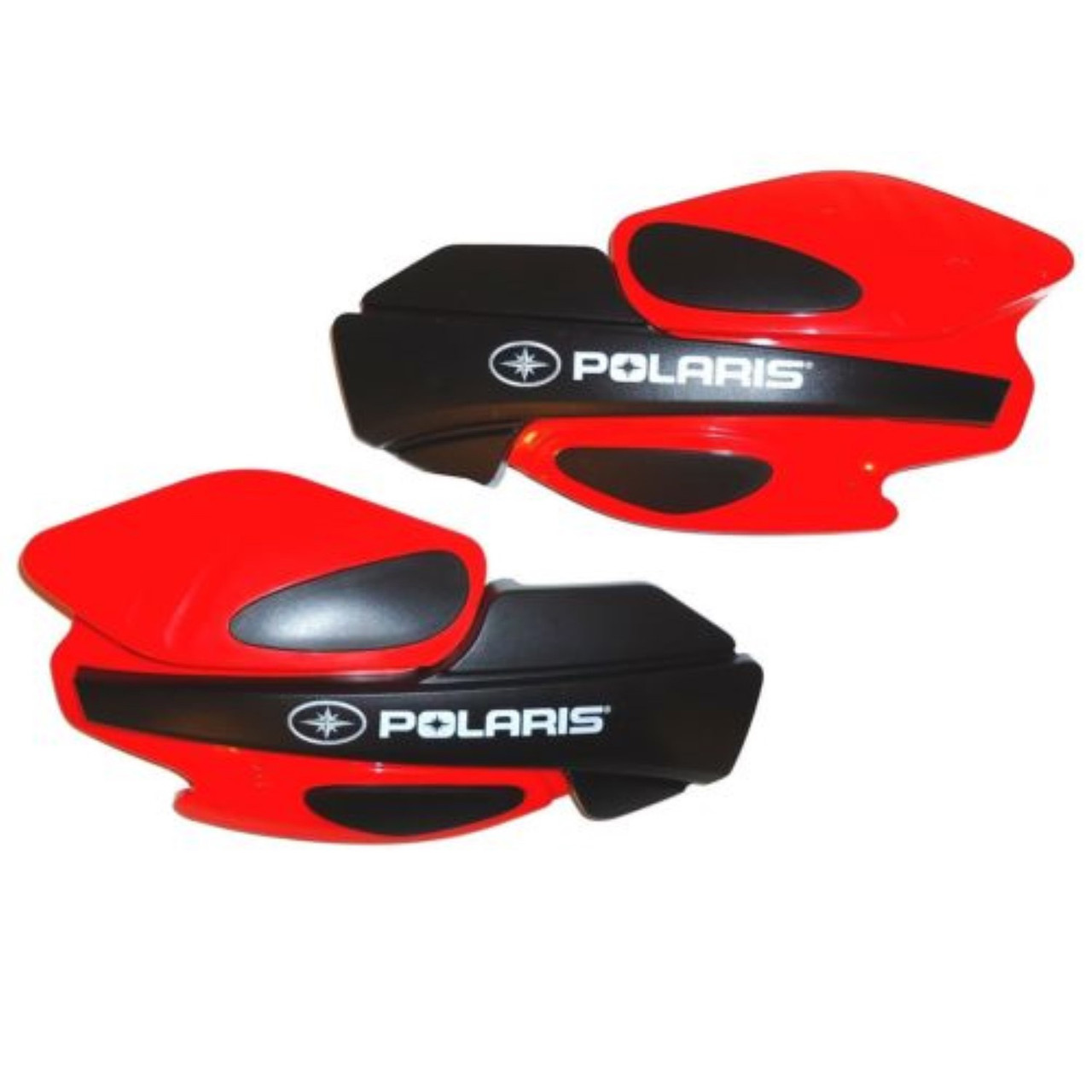Polaris New OEM Red Handguards, ATV/Snowmobile, 2876845