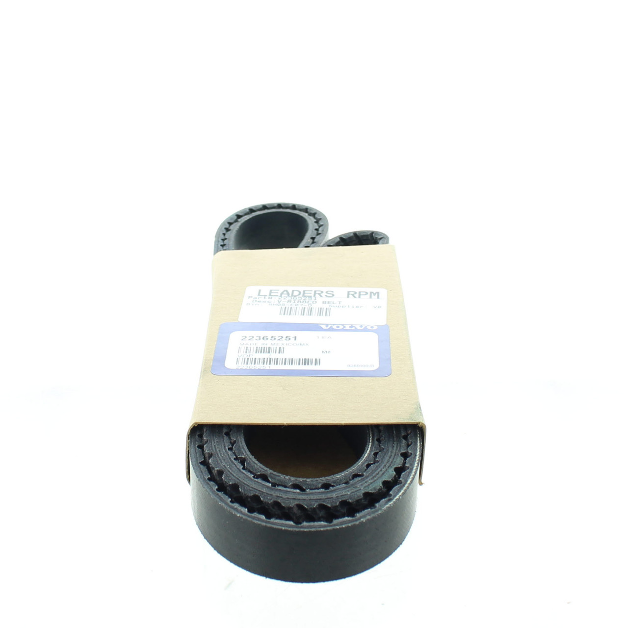 Volvo Penta New OEM V-Ribbed Belt, 22365251