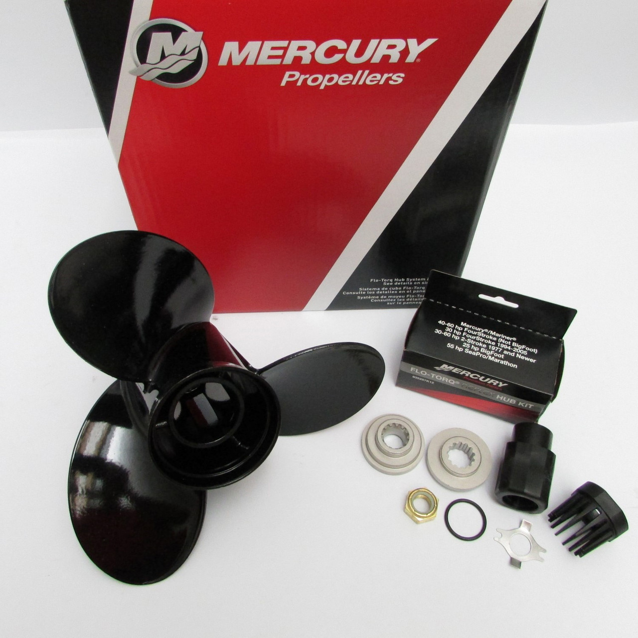 Mercury Mariner New OEM Black Max Propeller 10-7/8x11 Prop 48-85632A45 10.875"