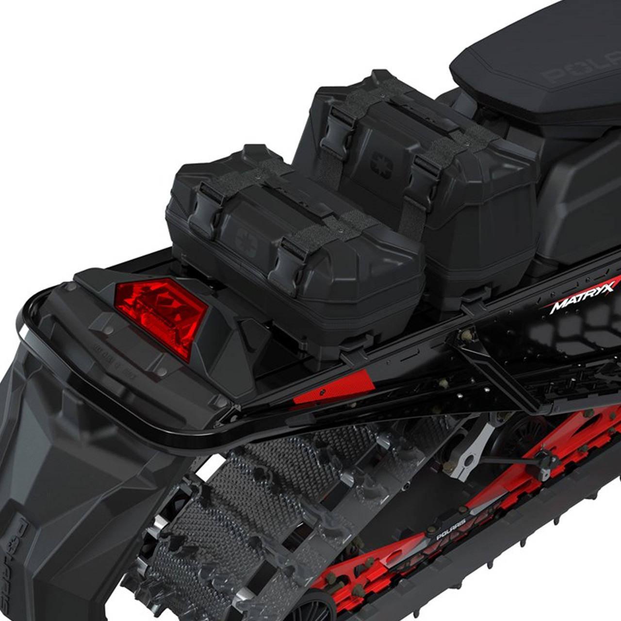 Polaris Snowmobile OEM Lock & Ride Flex Sport Tunnel Bag, Tall, 2884454